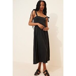 Lost + Wander Angel in Disguise Midi Dress in Black | Size XS